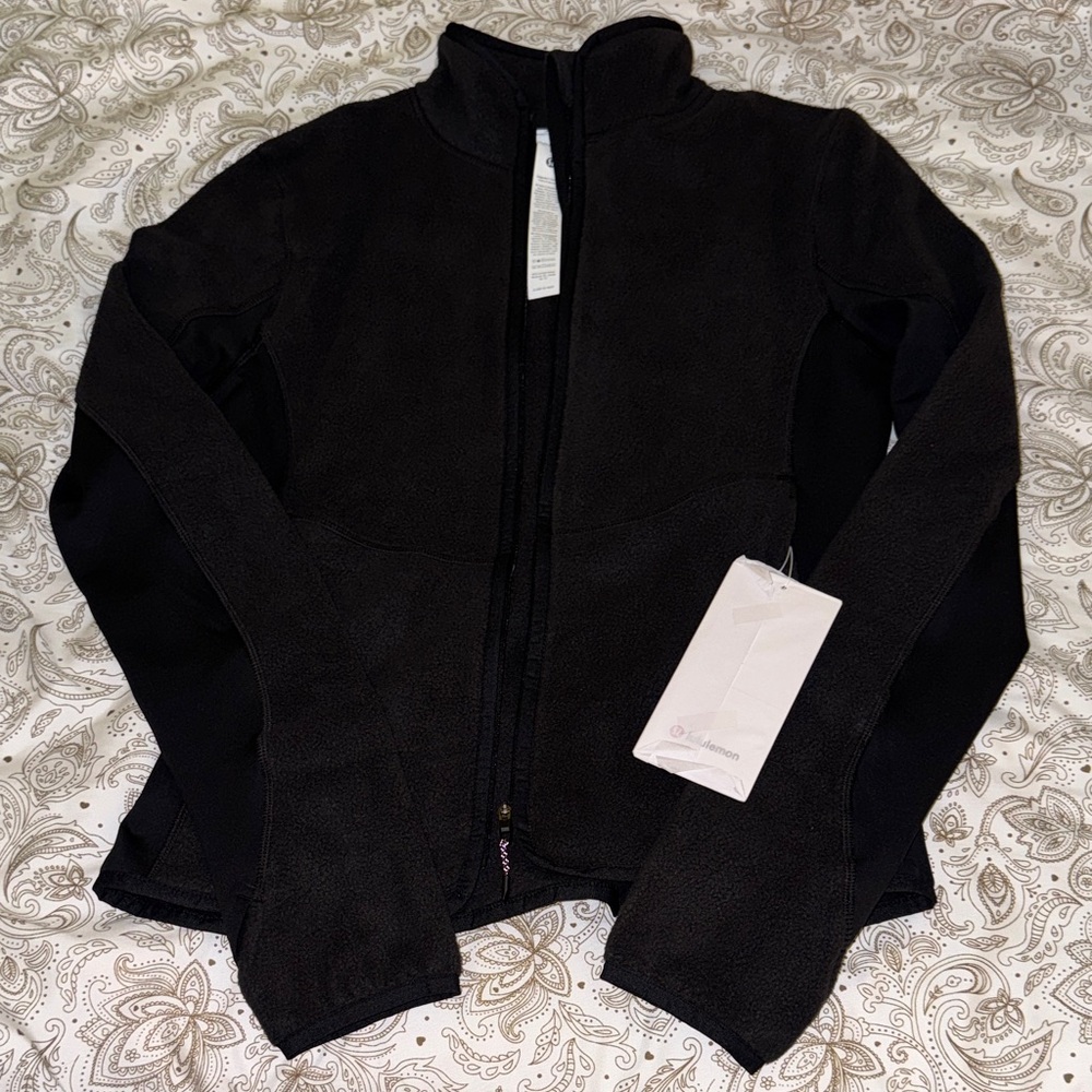 Lululemon Tumbled Fleece Running Jacket